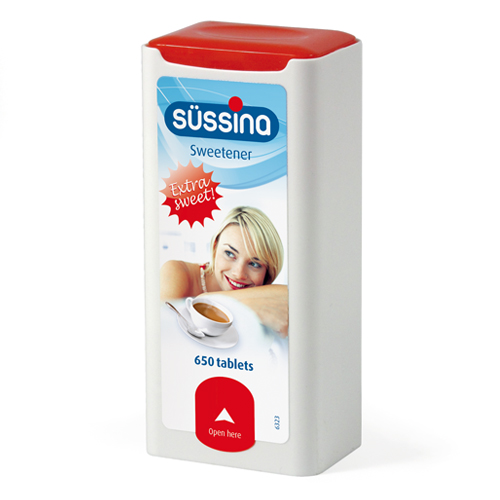 SÜSSINA Sweetener Dispenser 650 tablets