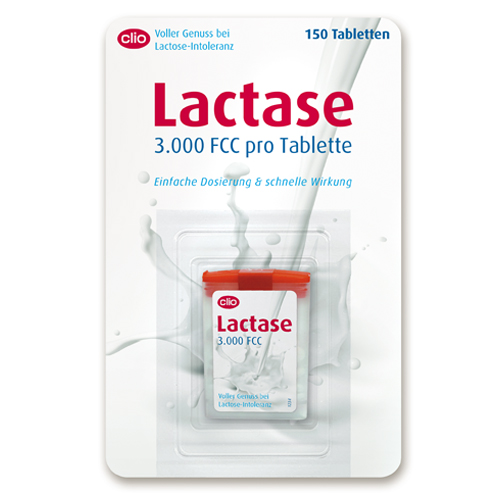 CLIO Lactase Tabletten 3000 FCC