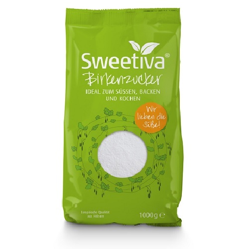 SWEETIVA Birkenzucker 1000g 