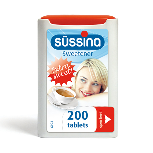 SÜSSINA Sweetener Dispenser 200 Tablets