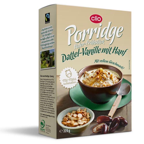 CLIO Porridge Hafer Frühstück 