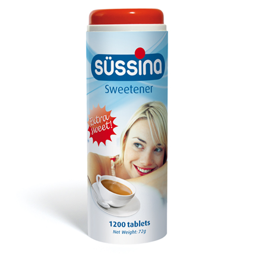 SÜSSINA Sweetener dispenser 1200 tablets 