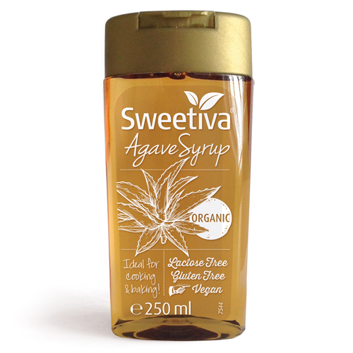 SWEETIVA Agave Syrup Squeeze Flasche 250ml 